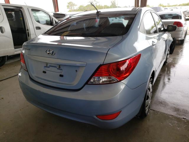 2014 HYUNDAI ACCENT GLS KMHCT4AE6EU621387