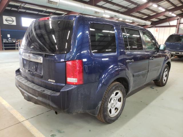 2014 HONDA PILOT LX 5FNYF4H2XEB038438