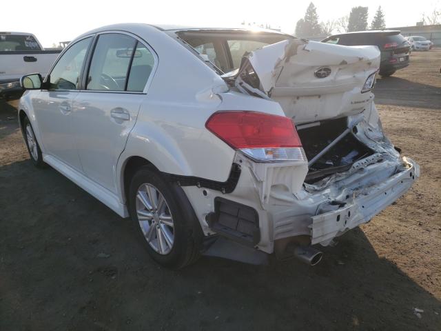 2012 SUBARU LEGACY 2.5 4S3BMBC67C3028583