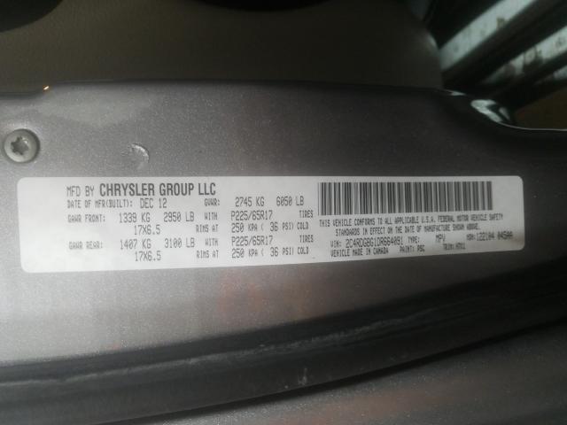 2013 DODGE GRAND CARA 2C4RDGBG1DR664091