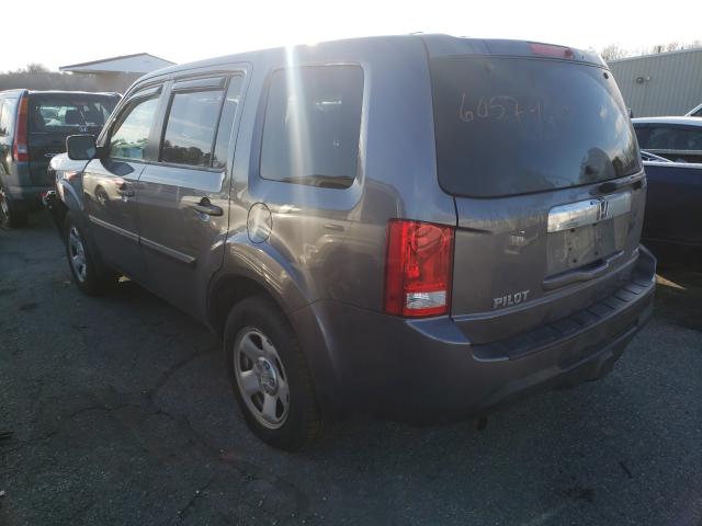 2015 HONDA PILOT LX 5FNYF4H23FB039755