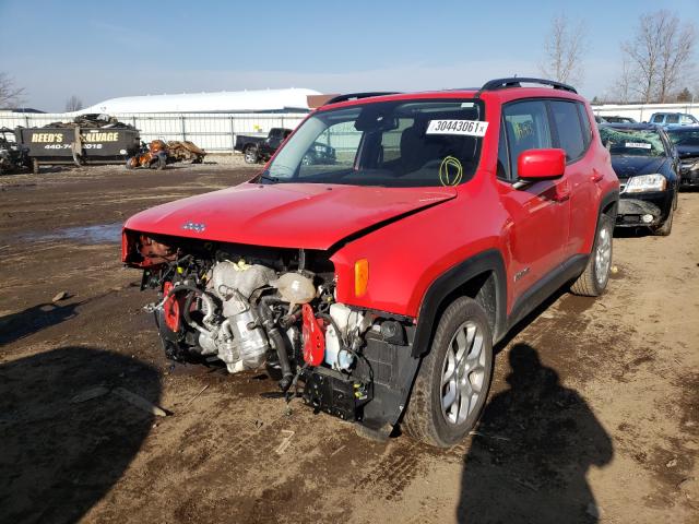 2016 JEEP RENEGADE L ZACCJABT7GPE27963
