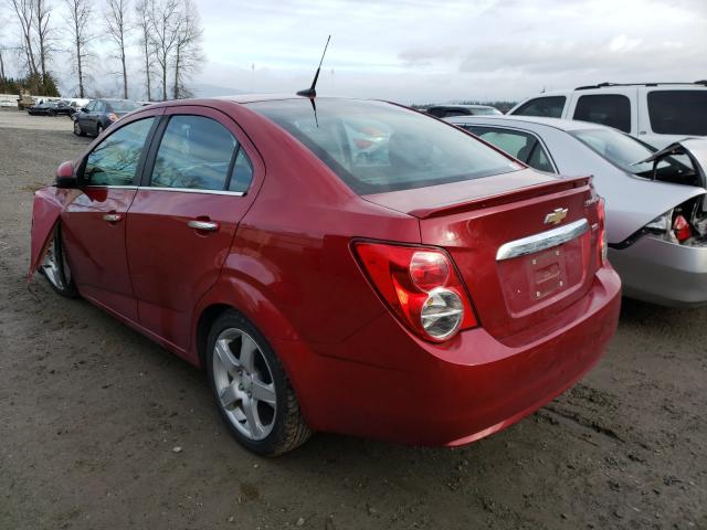 2014 CHEVROLET SONIC LTZ 1G1JE5SB6E4166002