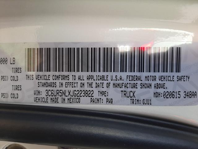 2018 DODGE RAM2500 3C6UR5NLXJG223822