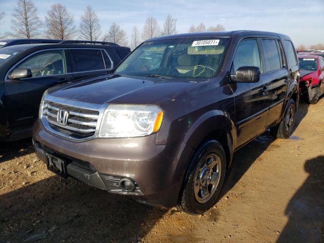 2013 HONDA PILOT LX 5FNYF4H22DB042868