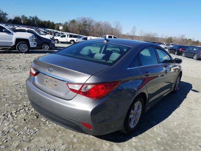 2014 HYUNDAI SONATA 5NPEB4AC4EH845587