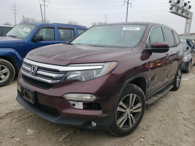 2016 HONDA PILOT EXL 5FNYF6H59GB072427