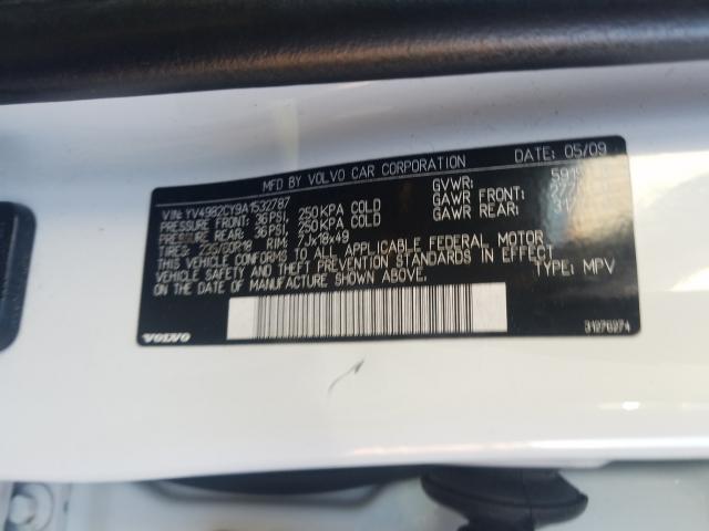 2010 VOLVO XC90 3.2 YV4982CY9A1532787