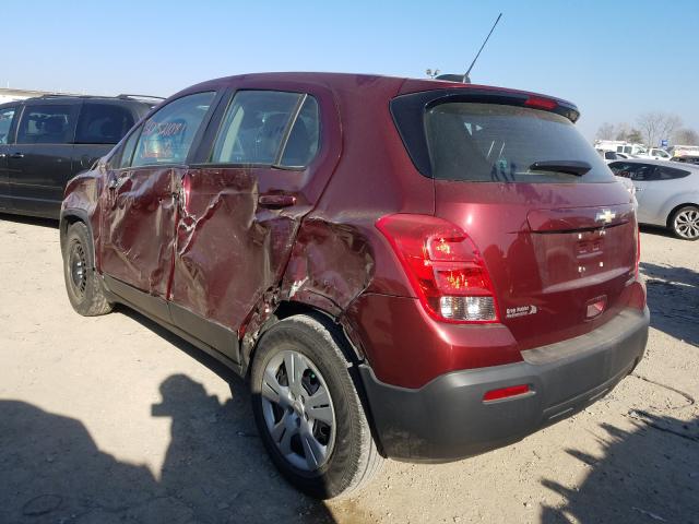 2016 CHEVROLET TRAX LS 3GNCJKSB7GL121343