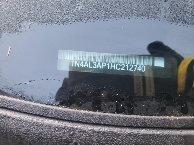 2017 NISSAN ALTIMA 2.5 - 1N4AL3AP1HC212740