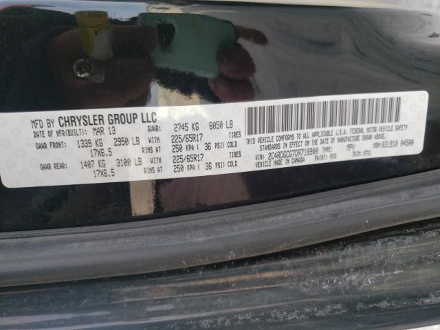 2013 DODGE GRAND CARA 2C4RDGCG7DR718900