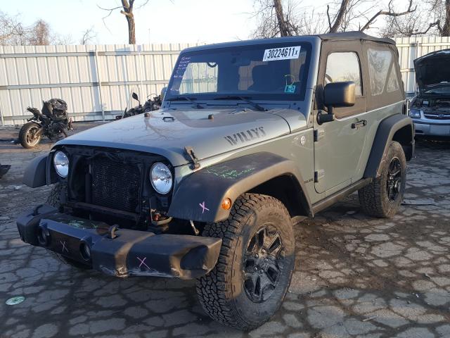 2014 JEEP WRANGLER S 1C4AJWAG6EL215419
