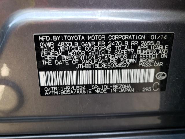 2014 LEXUS GS 350 JTHBE1BLXE5034527