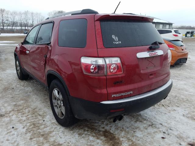 2012 GMC ACADIA SLE 1GKKRPED7CJ390696