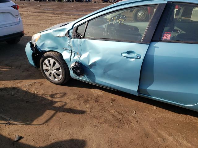 2012 TOYOTA PRIUS C JTDKDTB31C1013747