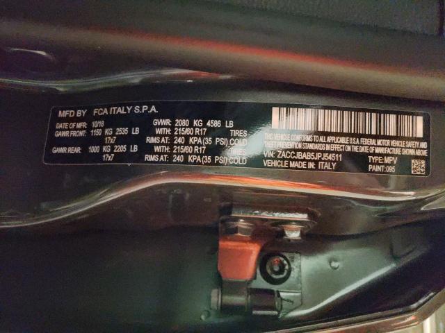 2018 JEEP RENEGADE S ZACCJBAB5JPJ54511