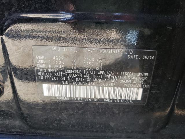 2015 SUBARU LEGACY 3.6 4S3BNEJ60F3006365