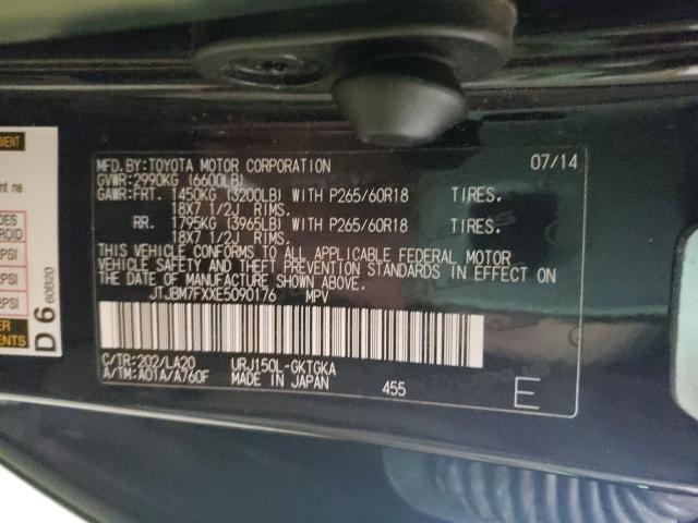 2014 LEXUS GX 460 JTJBM7FXXE5090176