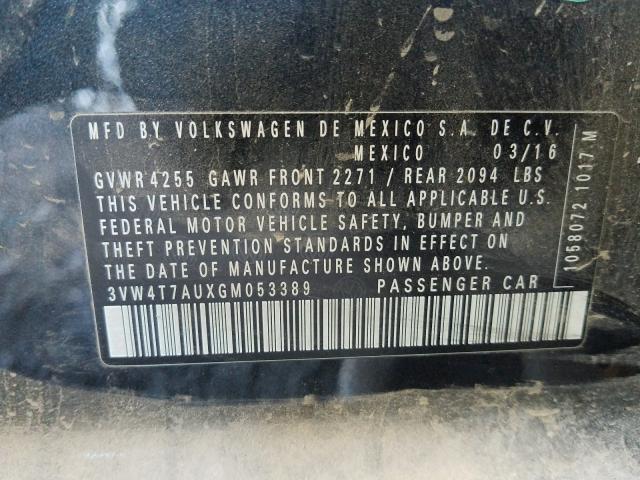 2016 VOLKSWAGEN GTI S/SE 3VW4T7AUXGM053389