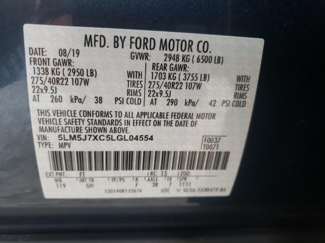 2020 LINCOLN AVIATOR RE 5LM5J7XC5LGL04554