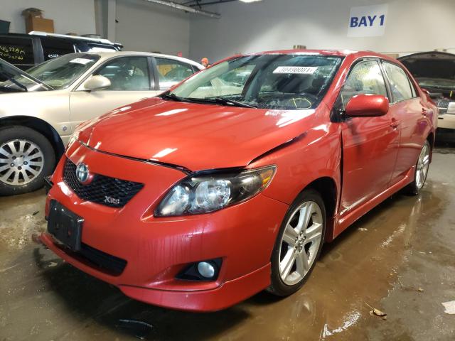 2010 TOYOTA COROLLA XR 2T1BE4EE9AC038291