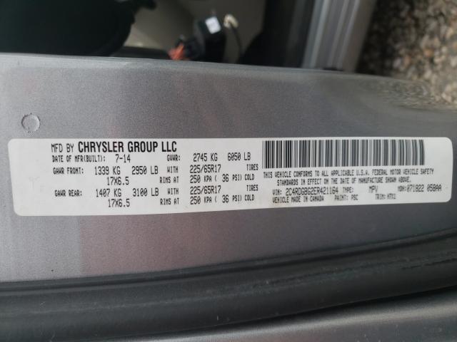 2014 DODGE GRAND CARA 2C4RDGBG2ER421164