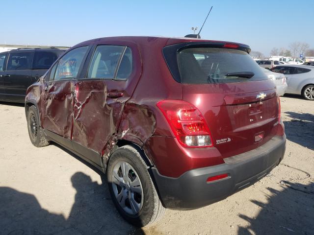 2016 CHEVROLET TRAX LS 3GNCJKSB7GL121343