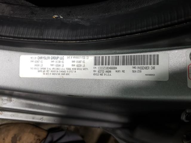 2013 DODGE AVENGER SX 1C3CDZCG9DN666804