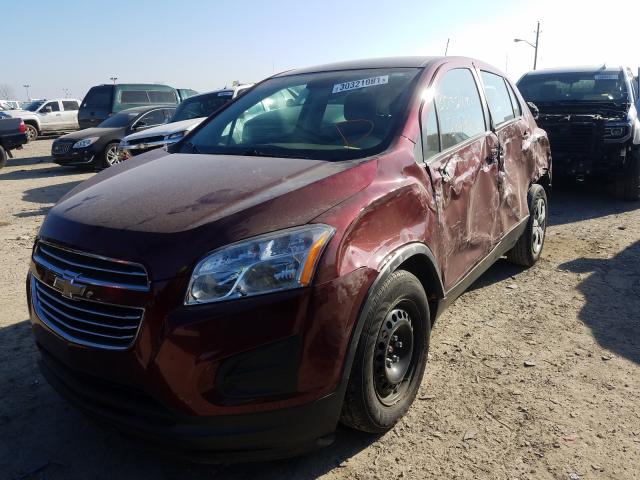 2016 CHEVROLET TRAX LS 3GNCJKSB7GL121343