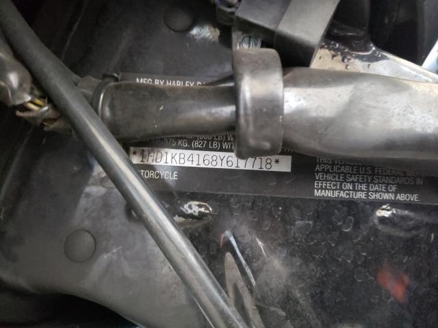 2008 HARLEY-DAVIDSON FLHX 1HD1KB4168Y617718