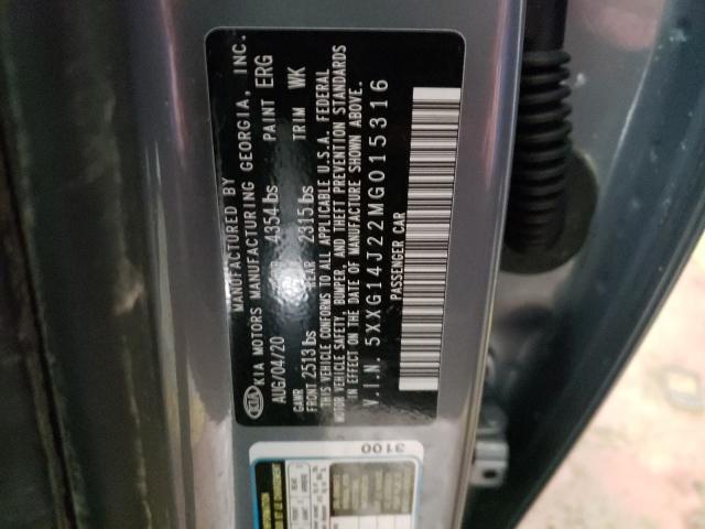 2021 KIA K5 LXS 5XXG14J22MG015316