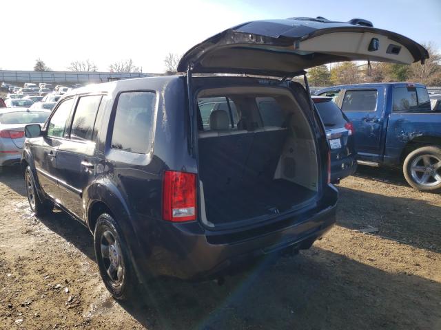 2013 HONDA PILOT LX 5FNYF4H22DB042868