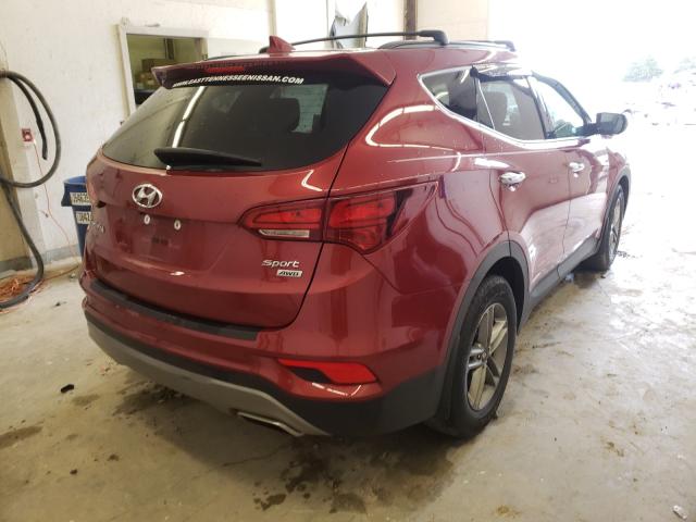 2018 HYUNDAI SANTA FE 5XYZUDLB7JG537220