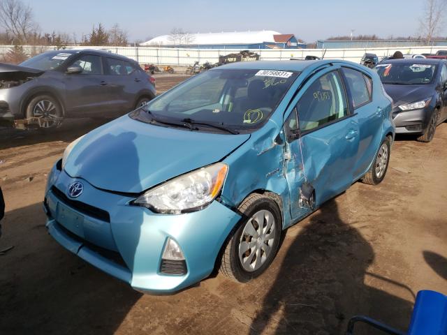 2012 TOYOTA PRIUS C JTDKDTB31C1013747