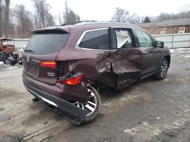 2017 HONDA PILOT TOUR 5FNYF6H99HB087143