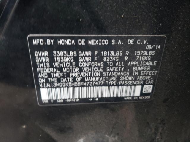 2015 HONDA FIT LX 3HGGK5H56FM727477