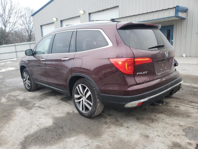2017 HONDA PILOT TOUR 5FNYF6H99HB087143
