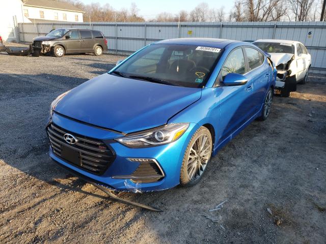 2018 HYUNDAI ELANTRA SP KMHD04LB1JU552960