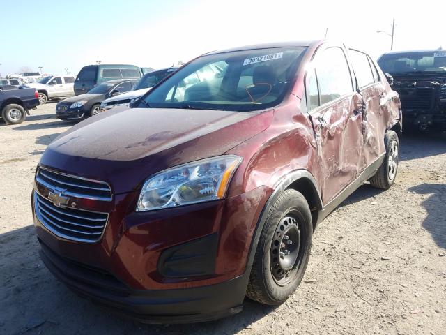 2016 CHEVROLET TRAX LS 3GNCJKSB7GL121343