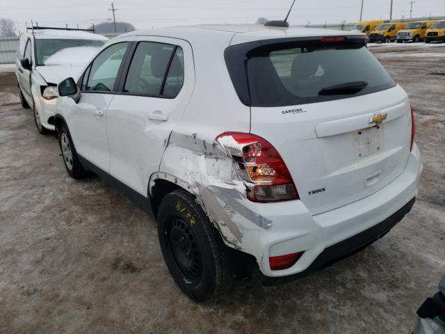 2017 CHEVROLET TRAX LS KL7CJKSB9HB084160