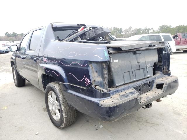 2013 HONDA RIDGELINE 5FPYK1F59DB017724