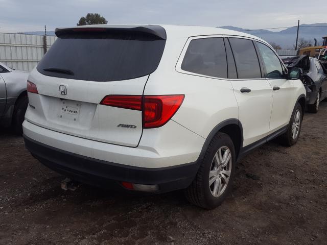 2016 HONDA PILOT LX 5FNYF6H17GB038449