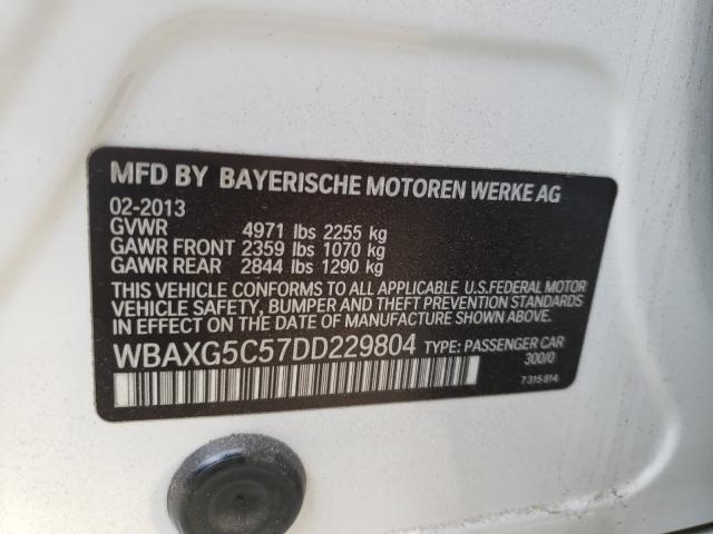 2013 BMW 528 I WBAXG5C57DD229804