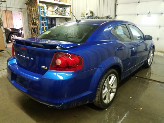 2012 DODGE AVENGER SX 1C3CDZEG4CN309834