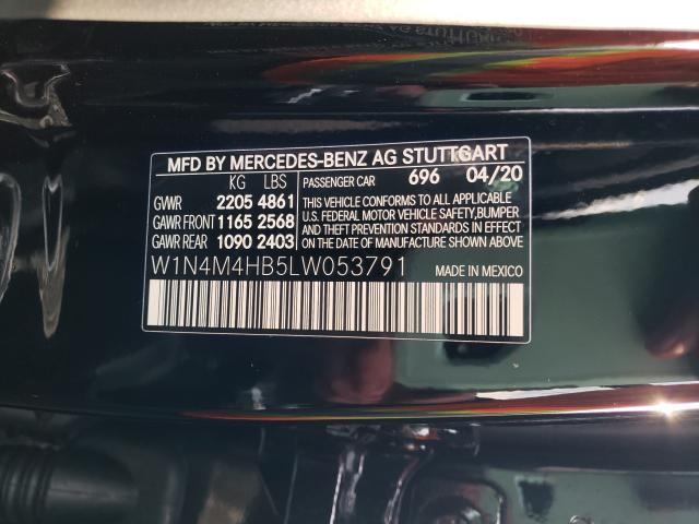 2020 MERCEDES-BENZ GLB 250 4M W1N4M4HB5LW053791