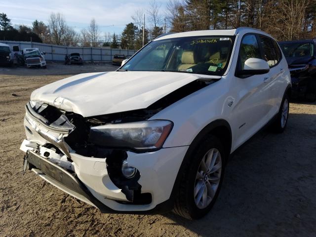 2016 BMW X3 SDRIVE2 5UXWZ7C5XG0M83649