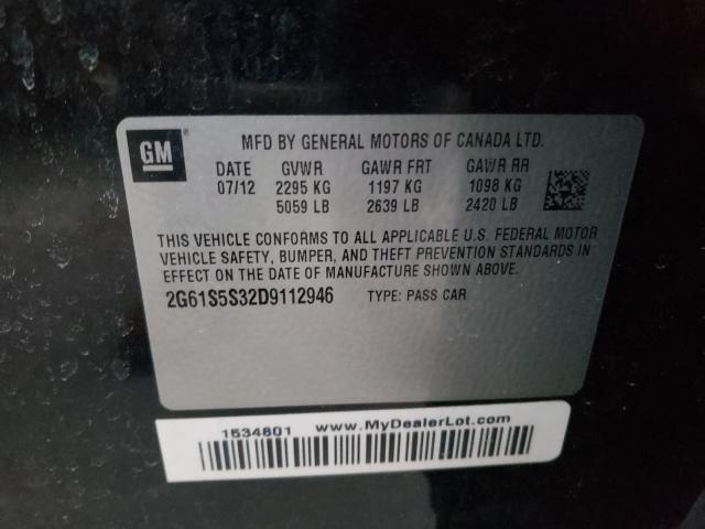 2013 CADILLAC XTS PREMIU 2G61S5S32D9112946