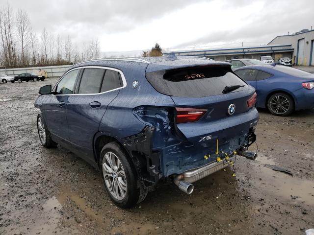 2021 BMW X2 XDRIVE2 WBXYJ1C0XM5S16855