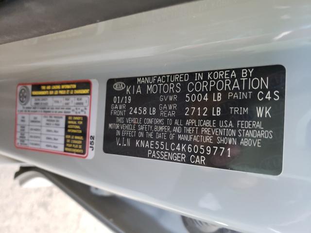 2019 KIA STINGER KNAE55LC4K6059771