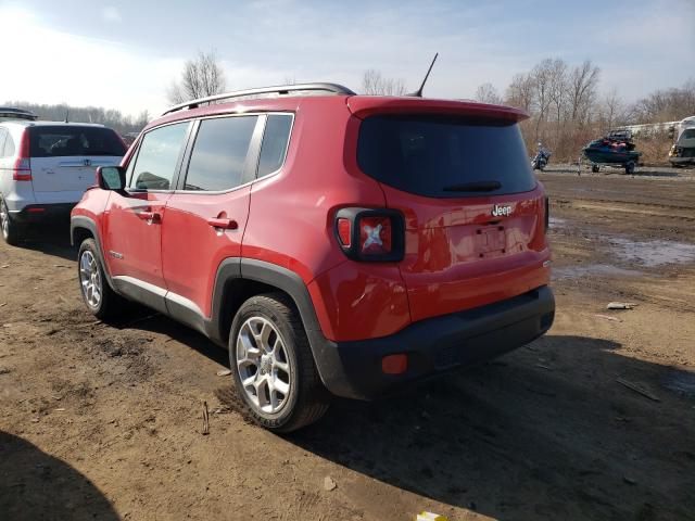 2016 JEEP RENEGADE L ZACCJABT7GPE27963